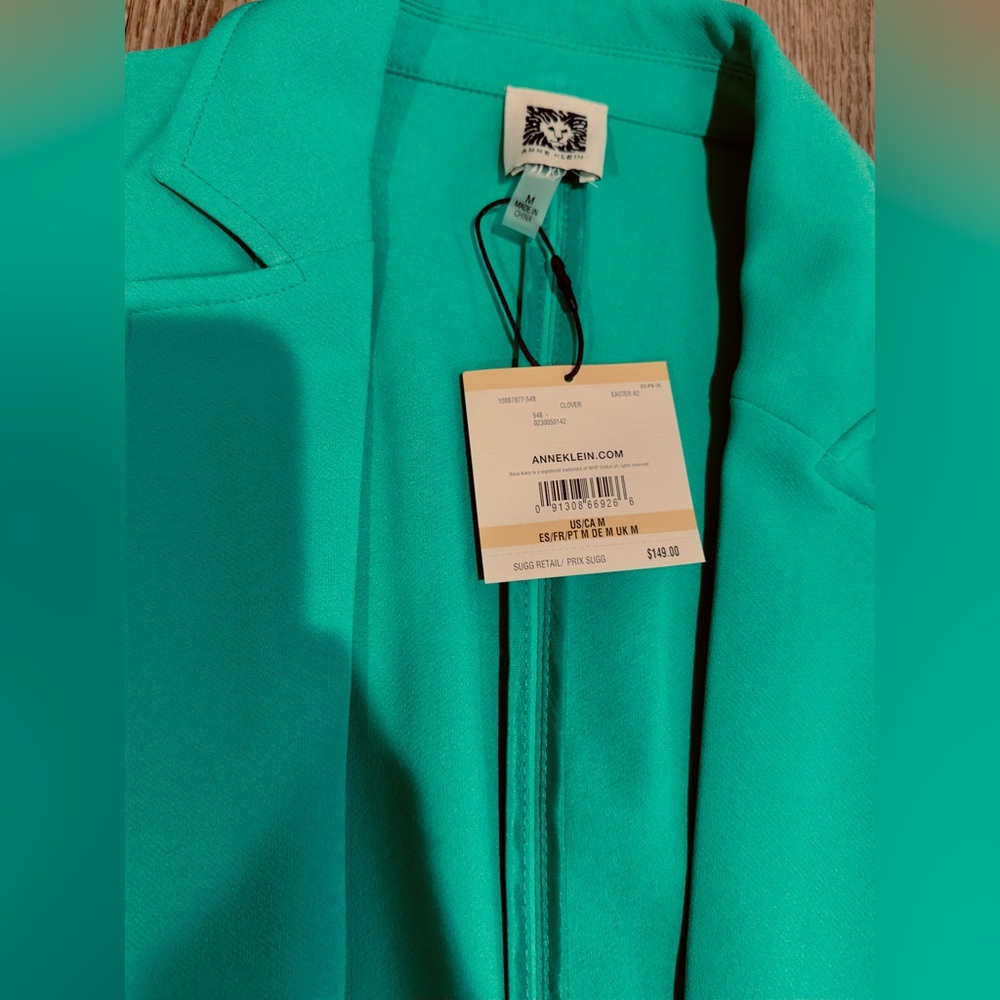 Anne Klein Blazer with Gold Buttons - Picture 2 of 4